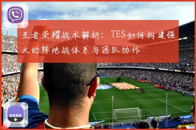 王者荣耀战术解析：TES如何构建强大的阵地战体系与团队协作