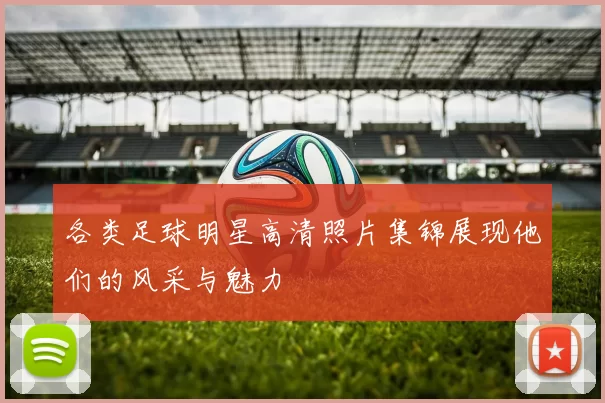 各类足球明星高清照片集锦展现他们的风采与魅力